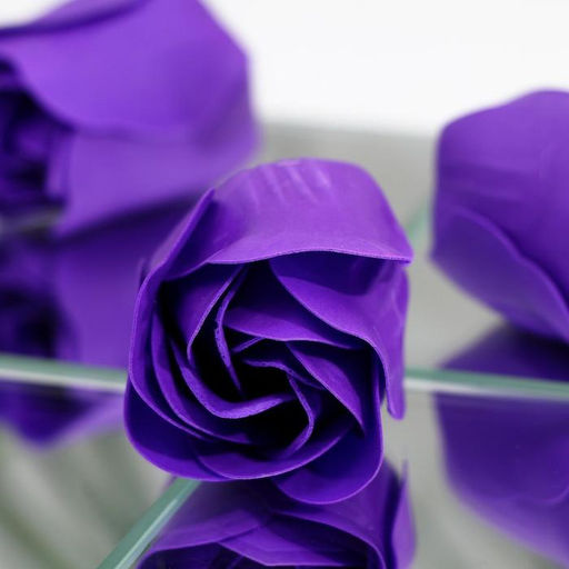 Мыльные розы, фиолетовые, набор 10 шт. - SB BEAUTY фото 4