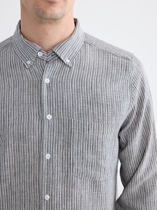Рубашка мужская Regular Fit в полоску