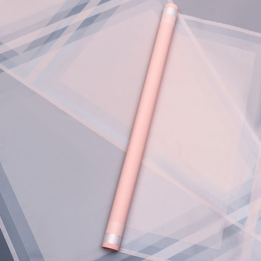 Пленка для цветов и букетов, 58 см×10 м, розовый