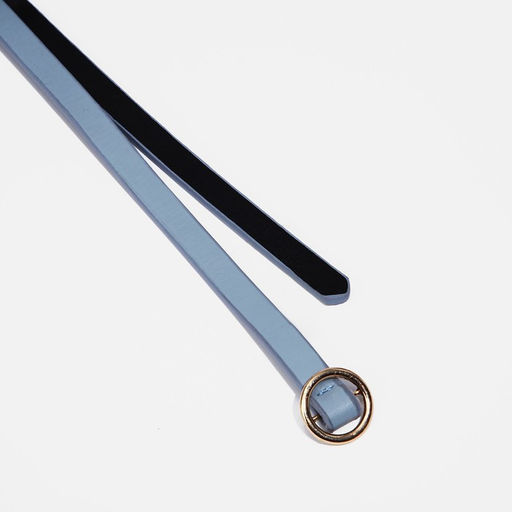 Ремень женский, ширина 1 см, пряжка металл, цвет голубой - Simaland фото 2