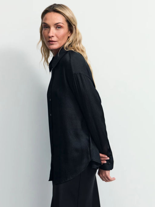 Базовая атласная блузка / Zarina