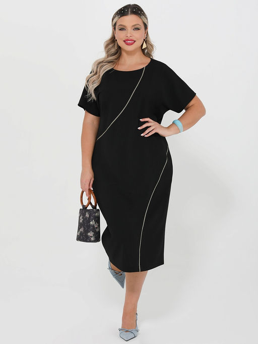 Платье Стефания 0449-1амх черный