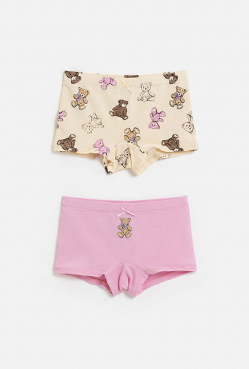 ACOOLA / Трусы детские для девочек в наборе из 2шт Vorona цвет в ассортименте