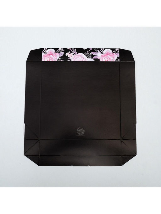 Цена за 5 шт. Кондитерская упаковка, коробка с ламинацией «Нежность», 20 х 20 х 4 см