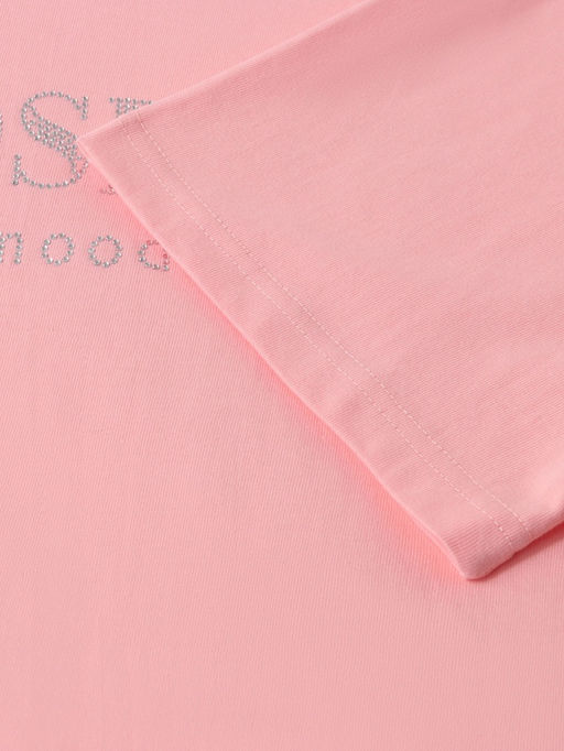 Футболка женская KAFTAN: Prosecco, розовая, размер 48-50