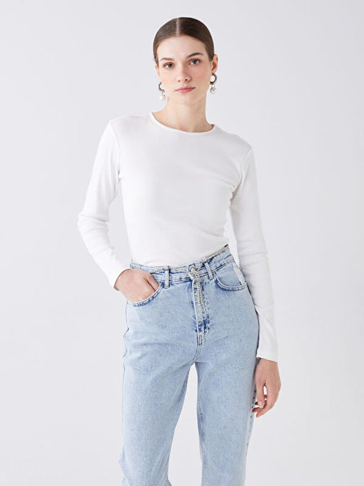 Bisiklet Yaka Kad?n Body