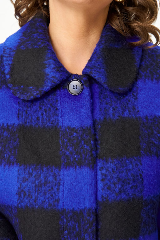 Жакет ДаЛи 3583Л василек с черный