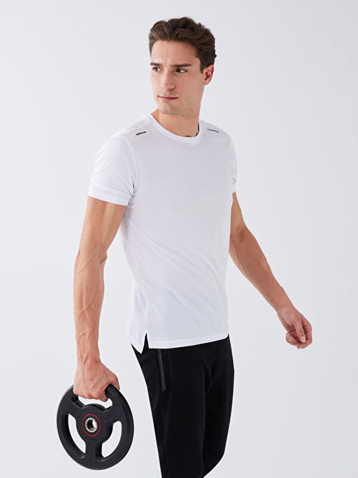 DRY-TECH Bisiklet Yaka K?sa Kollu Erkek Spor Ti??rt