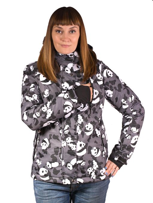 Женская Горнолыжная куртка Панда-1 Sportsolo.ru  фото 4