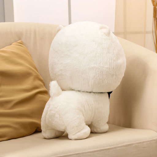 Мягкая игрушка Собака с бабочкой, 40 см, цвет белый - Simaland фото 6