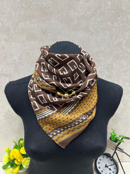 Платок из хлопка мультицвет