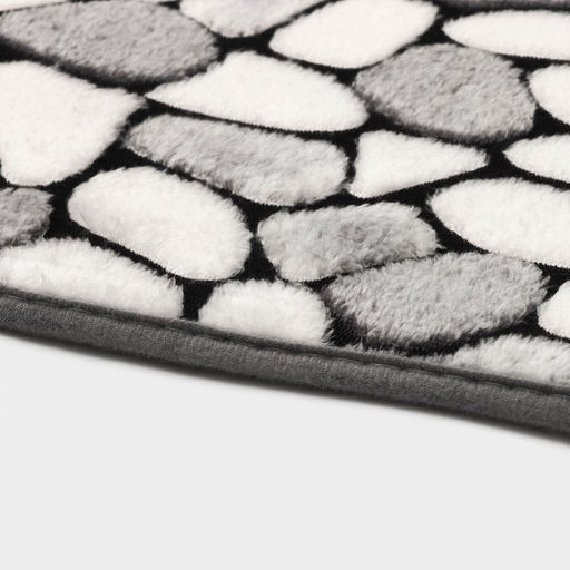 Коврик для ванной и туалета Доляна Галька, 50?80 см  фото 4