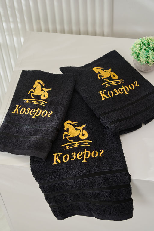 14418/10 Знаки зодиака полотенце махровое плотность 350гр