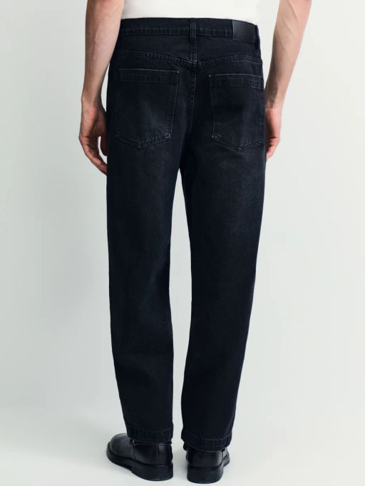 Джинсы baggy fit с эффектом стирки / Zarina фото 6