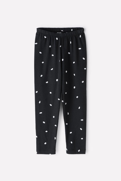 Crockid _ КП 4074/черный,маленькие мазки бриджи для дев  фото 2