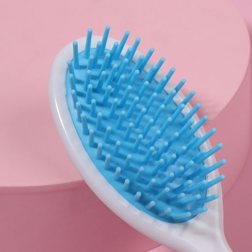 Расчёска - мини массажная, 4.5×13 см, МИКС