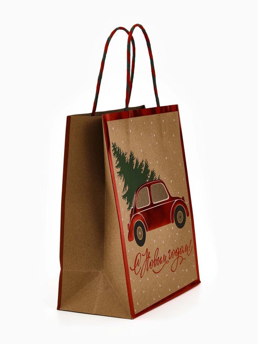 Набор подарочных пакетов «Подарок», 3 шт., 26×30×9 см, 31×40×11.5 см, 18×23×10 см