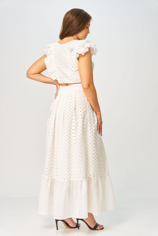 Костюм Anastasia Mak 1252 молочный фото 4