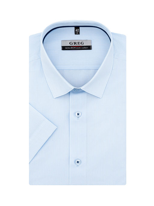 Сорочка мужская короткий рукав GREG 211/201/0759/Z/1p  фото 2