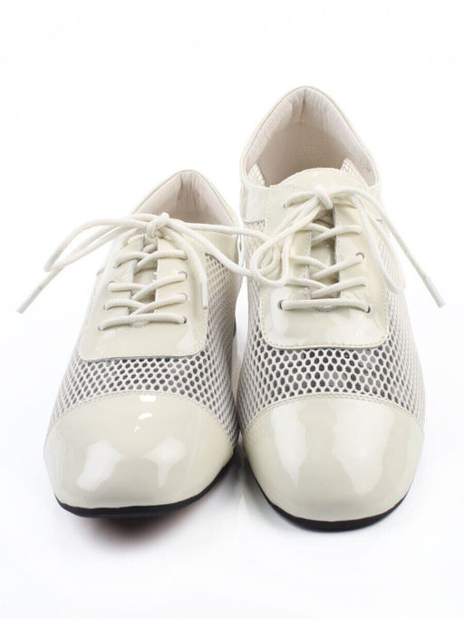 03-H17C-30NX LT. BEIGE Полуботинки женские (натуральная кожа)