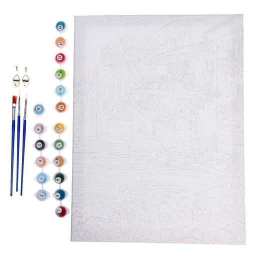 Картина по номерам на холсте с подрамником Пейзаж, 30х40 см - Школа талантов фото 5