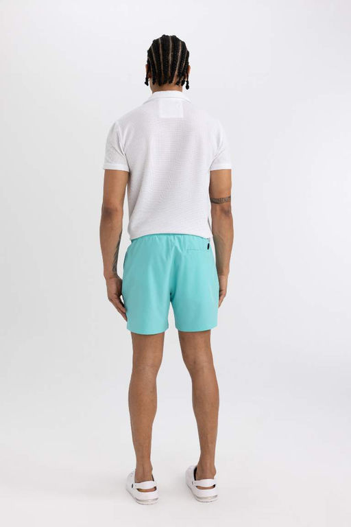 DeFactoFit Короткие шорты для плавания с гибкой текстурой и принтом  фото 6