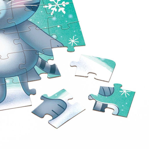 Цена за 3 шт. Пазл «Новый год у котят», 54 элемента