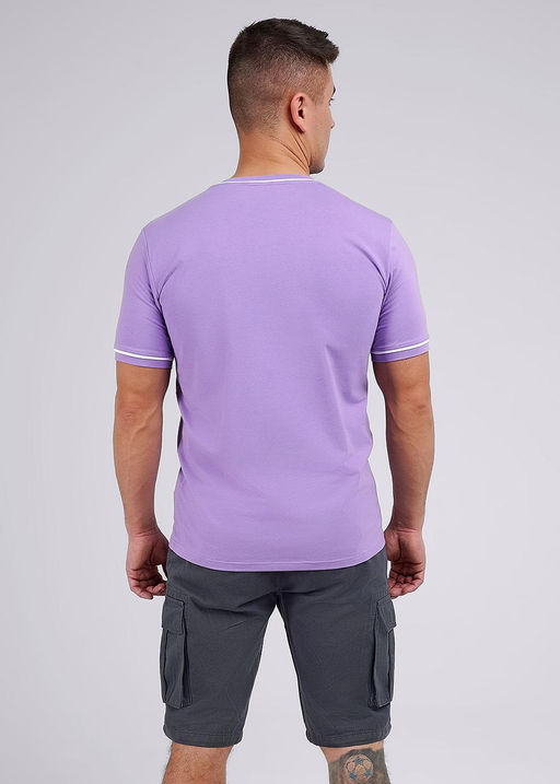 CLE Футболка муж. 542347/10г_п св.фиолетовый - Clever wear фото 5