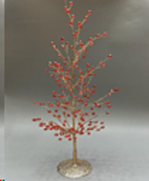 Цветок декоративный стеклярус 50 см / SA20227/1 /уп 200/ - Галеонтрейд фото 2