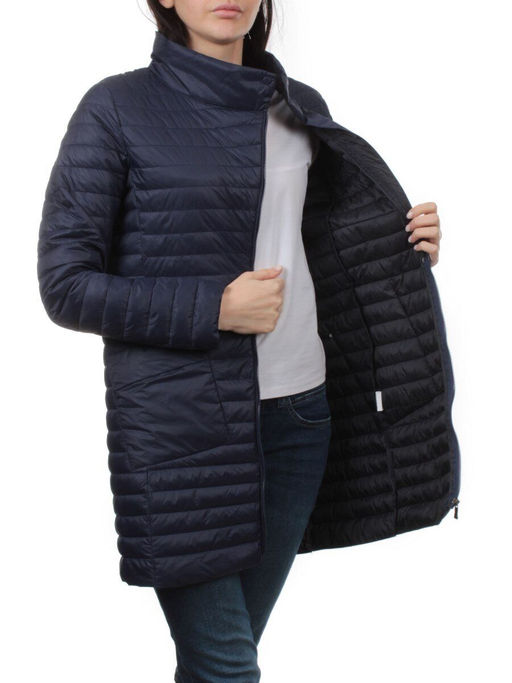 K-531 DK. BLUE Куртка демисезонная стеганая женская (70 гр. холлофайбер) - Fashion фото 7