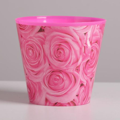 Цена за 2 шт. Кашпо для цветов «Розы», 0.8 л, 11×12 см