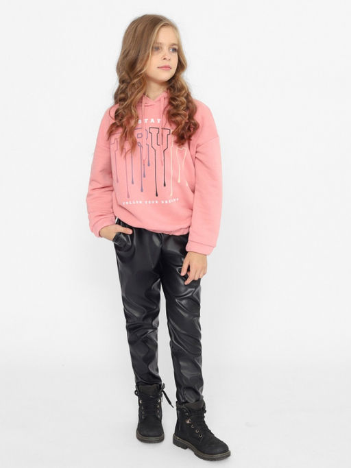 CRB wear/CWKG 70457-22-389 Брюки для девочки,черный/Ex.Cherubino  фото 2