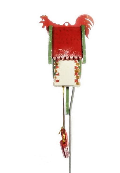 Елочные игрушки: Часы с маятником 1013 Red Roof - Idh фото 2