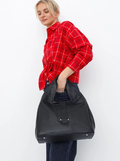 Сумка 1105CH black Polina&Eiterou