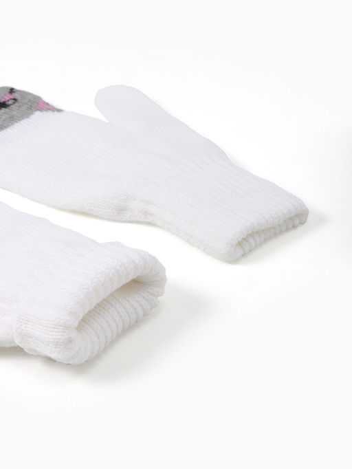 Новогодний подарочный набор Подарочек варежки размер 19 и аксессуары