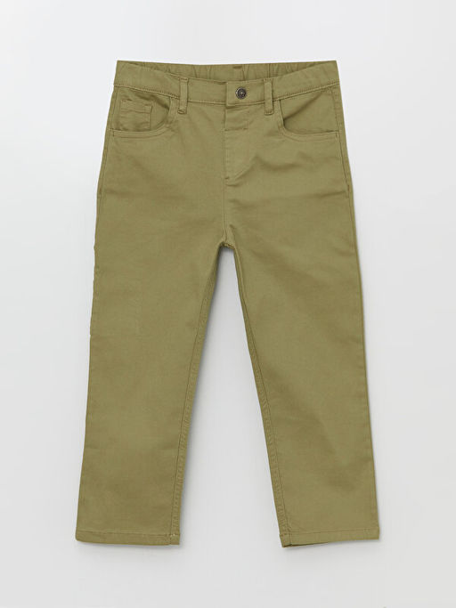Beli Lastikli Basic Erkek Bebek Pantolon