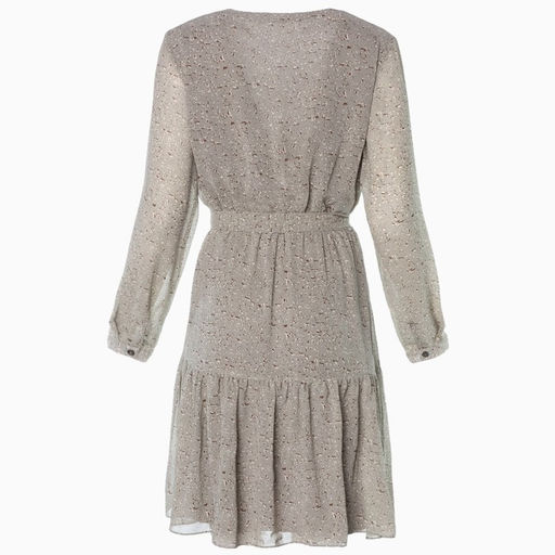 Платье женское короткое MIST plus-size, зелёное, размер 52