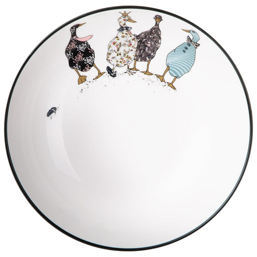 ТАРЕЛКА СУПОВАЯ LEFARD FAMILY FARM 18*5,2 СМ В ФОРМЕ САЛАТНИКА  фото 4