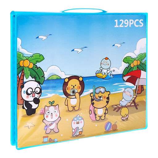 Набор для рисования Зверушки Синий - Calligrata фото 2