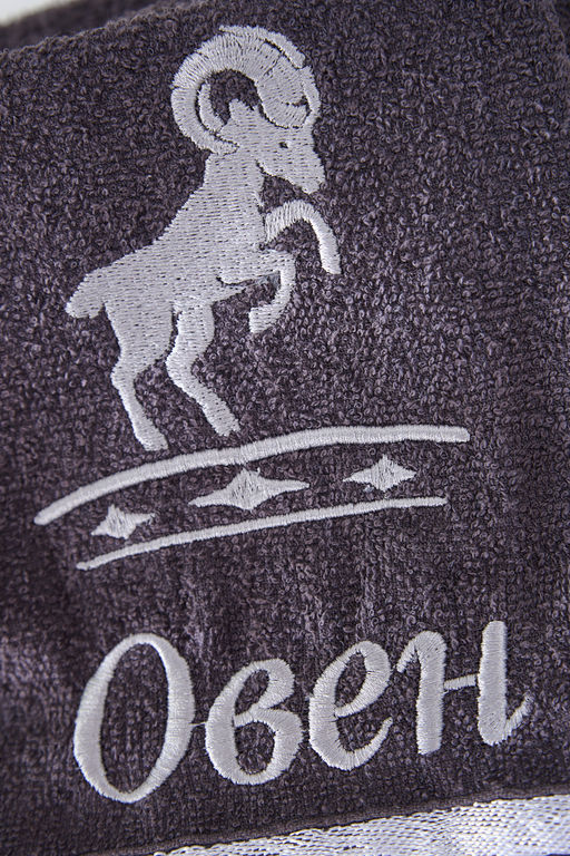 14418/10 Знаки зодиака полотенце махровое плотность 350гр