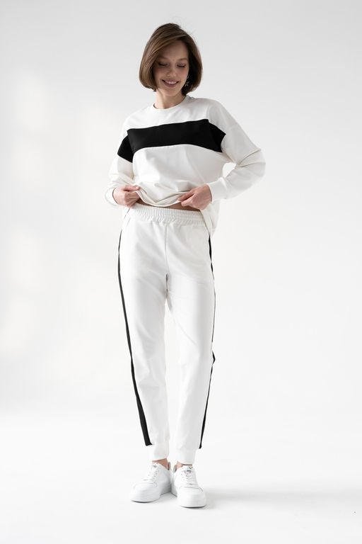 Мягкий уютный костюм из хлопкового футера. - Solo mio фото 3