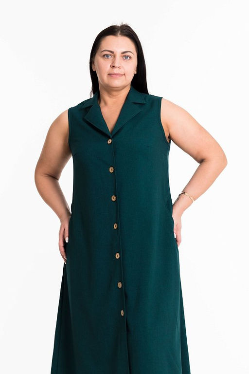 Сарафан М325002б Зеленый - Елена фото 8