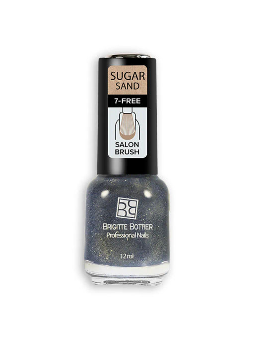 Brigitte Bottier Лак д/ногтей сахарный SUGAR SAND тон 307 искрящийся сиреневый 12мл BB-SS307