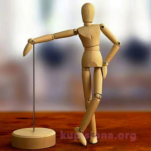 Деревянная фигурка человека Гестальта - Купи слона фото 3