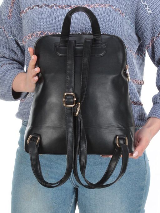 L22439 BLACK Сумка-рюкзак (искусственная кожа) - Фабричный китай фото 7