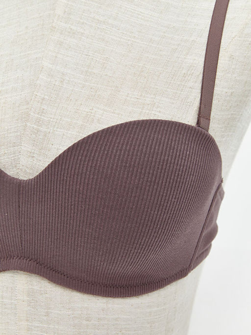 Balenli Dolgusuz D?z Straplez S?tyen