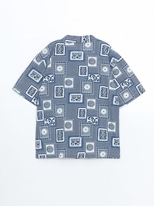 Desenli K?sa Kollu Erkek ?ocuk G?mlek - Waikiki фото 2