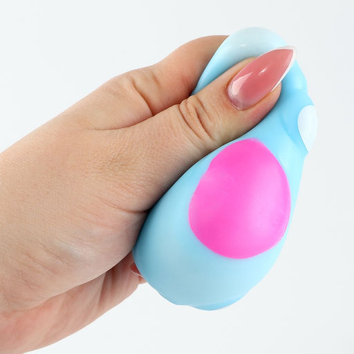 Цена за 12 шт. Сквиш антистресс - игрушка «Лапка» с пастой, МИКС