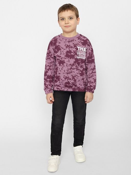 CRB wear/CSKB 63467-44-353 Джемпер для мальчика,фиолетовый/Ex.Cherubino  фото 3