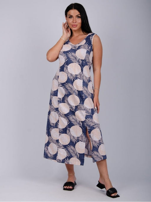 Платье "Небо", трикотаж